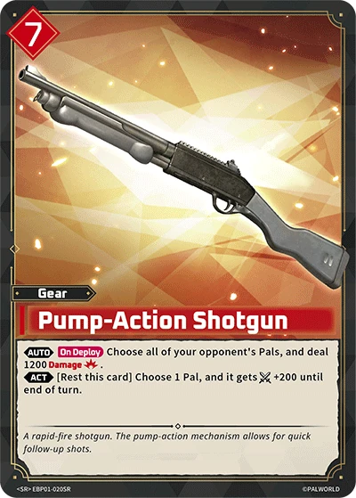 Pump-Action Shotgun